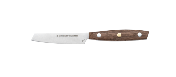 MIU Gemüsemesser 9 cm mit einem Griff aus Walnuss 